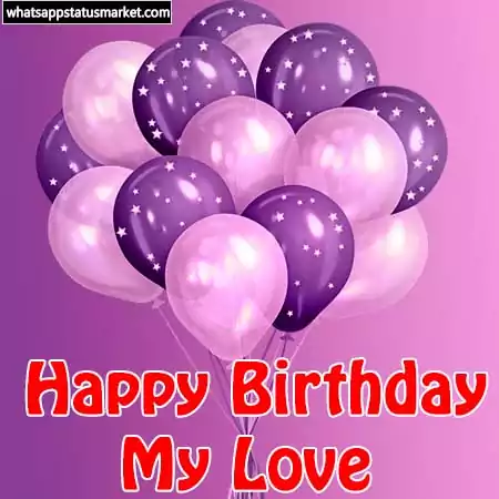 advance happy birthday wishes images for lover