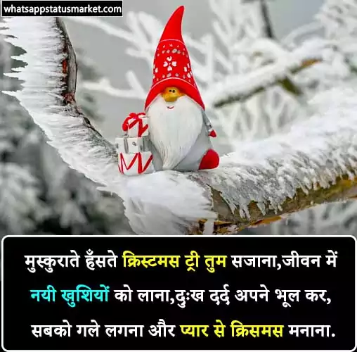 Best 100+ Happy Christmas Day Shayari in Hindi [2024]