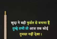 Best 100+ Fursat Shayari in Hindi | फुरसत शायरी इन हिंदी Fursat shayari image