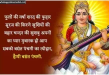 TOP 50+ Basant Panchami Shayari in Hindi | बसंत पंचमी पर शायरी Basant Panchami shayari images