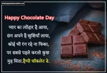 Best 100+ Happy Chocolate Day Ki Shayari in Hindi 2024 chocolate day shayari image