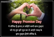 Best 100+ Happy Promise Day Shayari in Hindi 2024 promise day shayari image
