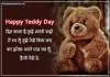 Best 75+ Teddy Day Shayari in Hindi | टेडी डे शायरी 2024 teddy day shayari image