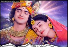 Best 1000+ True Love Radha Krishna Quotes in Hindi 2024