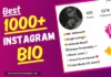 Best 1000+ Instagram Bio For Boys 2024 (Copy & Paste)