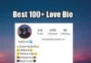 TOP 1000+ Love Bio For Instagram 2024 (Copy & Paste) love bio