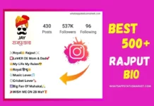 Best 540+ Rajput Bio For Instagram | Rajputana Bio 2025 Rajput bio with images